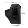Kosibate IWB Leather Holster, Gun Holster for Glock 17 19 22 23 26 / Sig Sauer P226 P229 SP2022 / Springfield XD XDS XDM/S&W M&P Shiedld 9MM